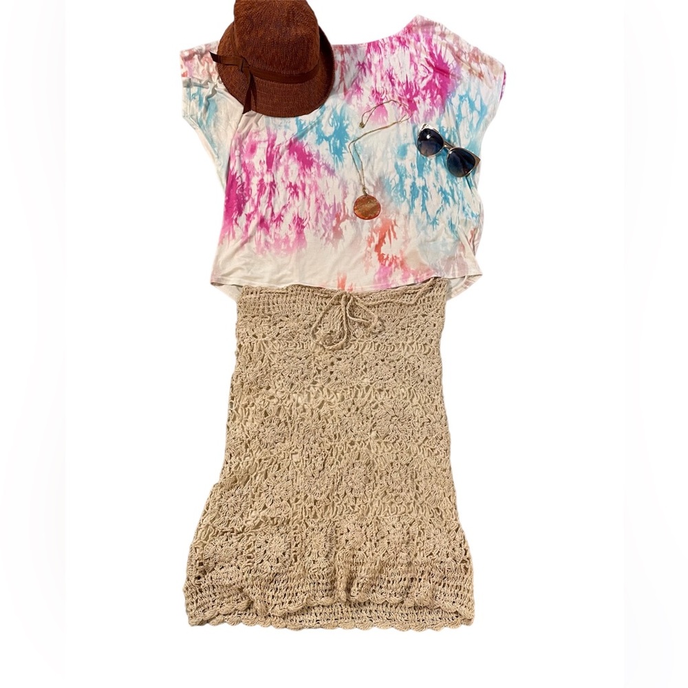 🆕 Venus Tie Dye Dolman Top Size L